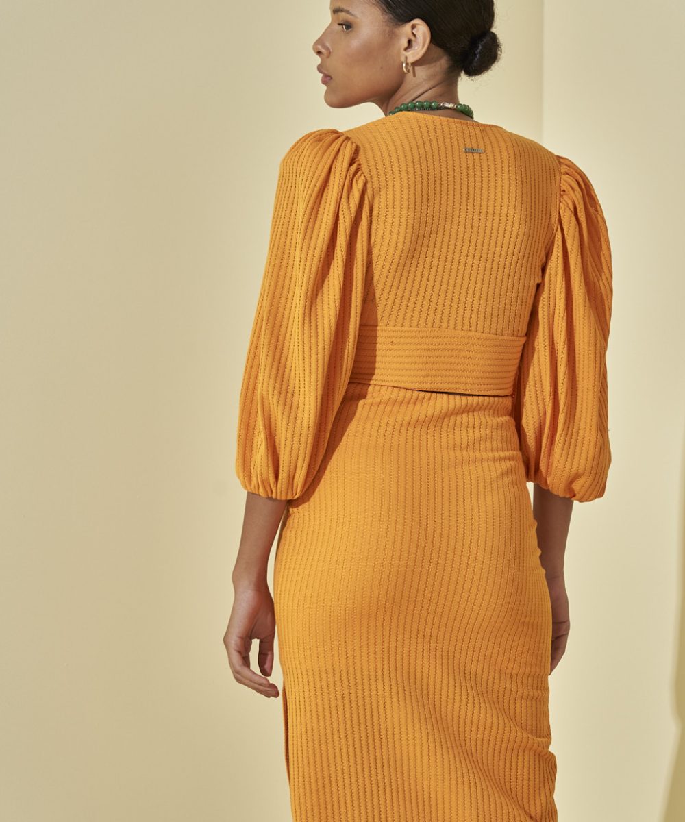 Alternative view of Blusa Cropped - L'Cecci