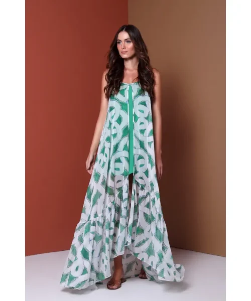 Alternative view of Vestido Duplo - Karla Vivian Beach Brazil