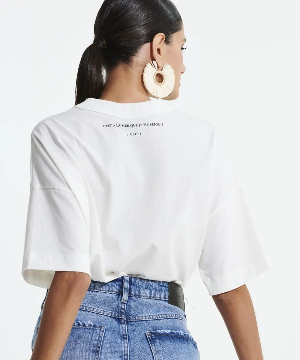 Alternative view of CAMISETA LCECCI - OFF SHELL