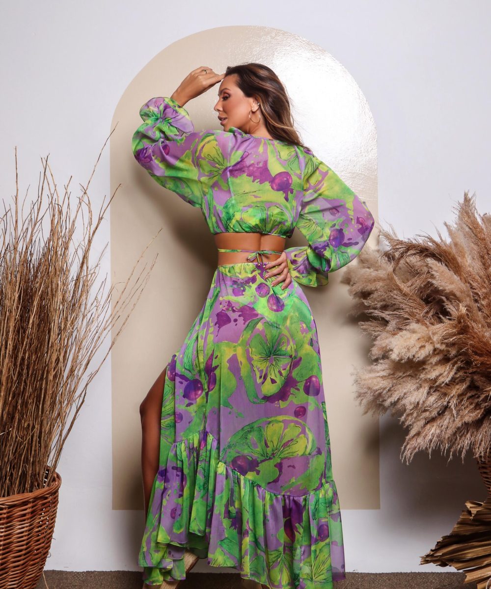 Alternative view of Chemise Removível Açaí - Karla Vivian Beach Brazil