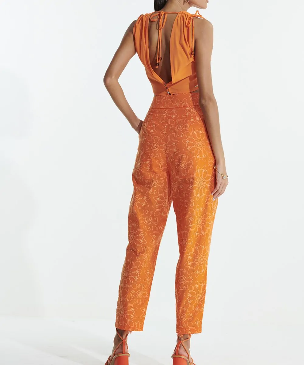 Alternative view of Top L'cecci - Laranja warm