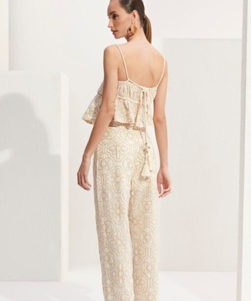 Alternative view of Calça Bordada - L´Cecci