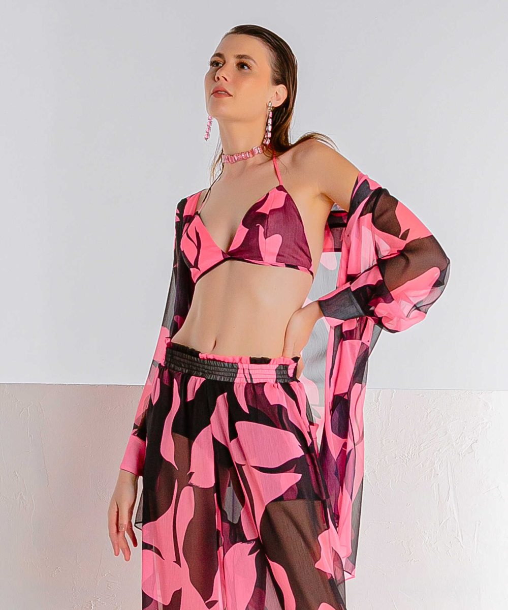 Alternative view of CONJUNTO CAMISA TOP E CALÇA - CAOS