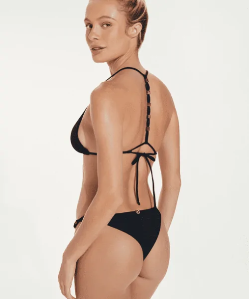 Alternative view of Calcinha Dora Cheeky Black - Vix