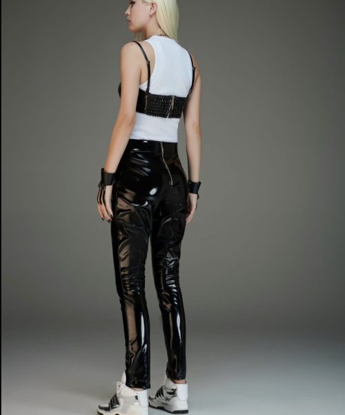 Alternative view of Calça Skinny de Vinil - Caos