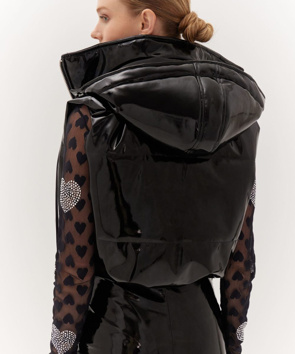 Alternative view of Colete Puffer com Capuz - Amar de Amarante