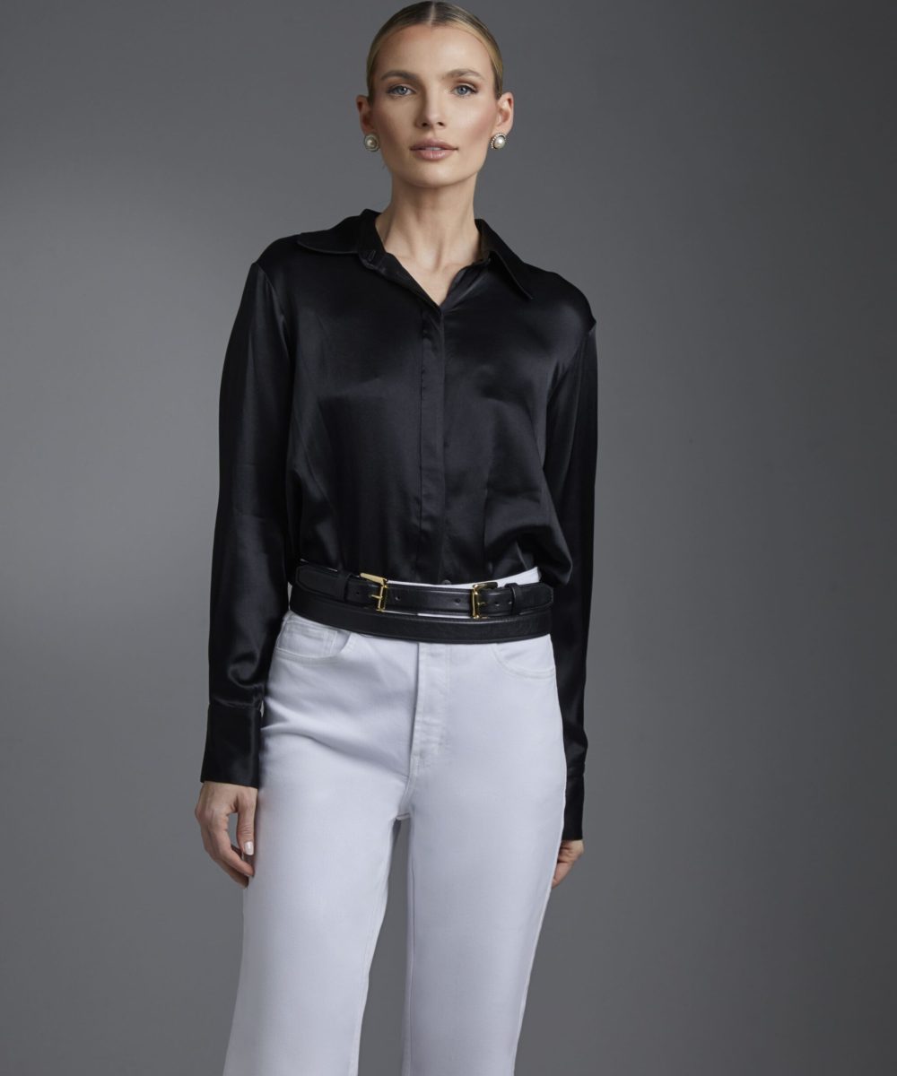 Alternative view of Camisa Luna Azul Royal e Preto - Iorane