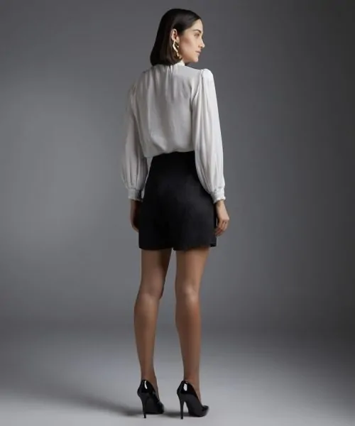 Alternative view of Blusa Isis Off White - Iorane