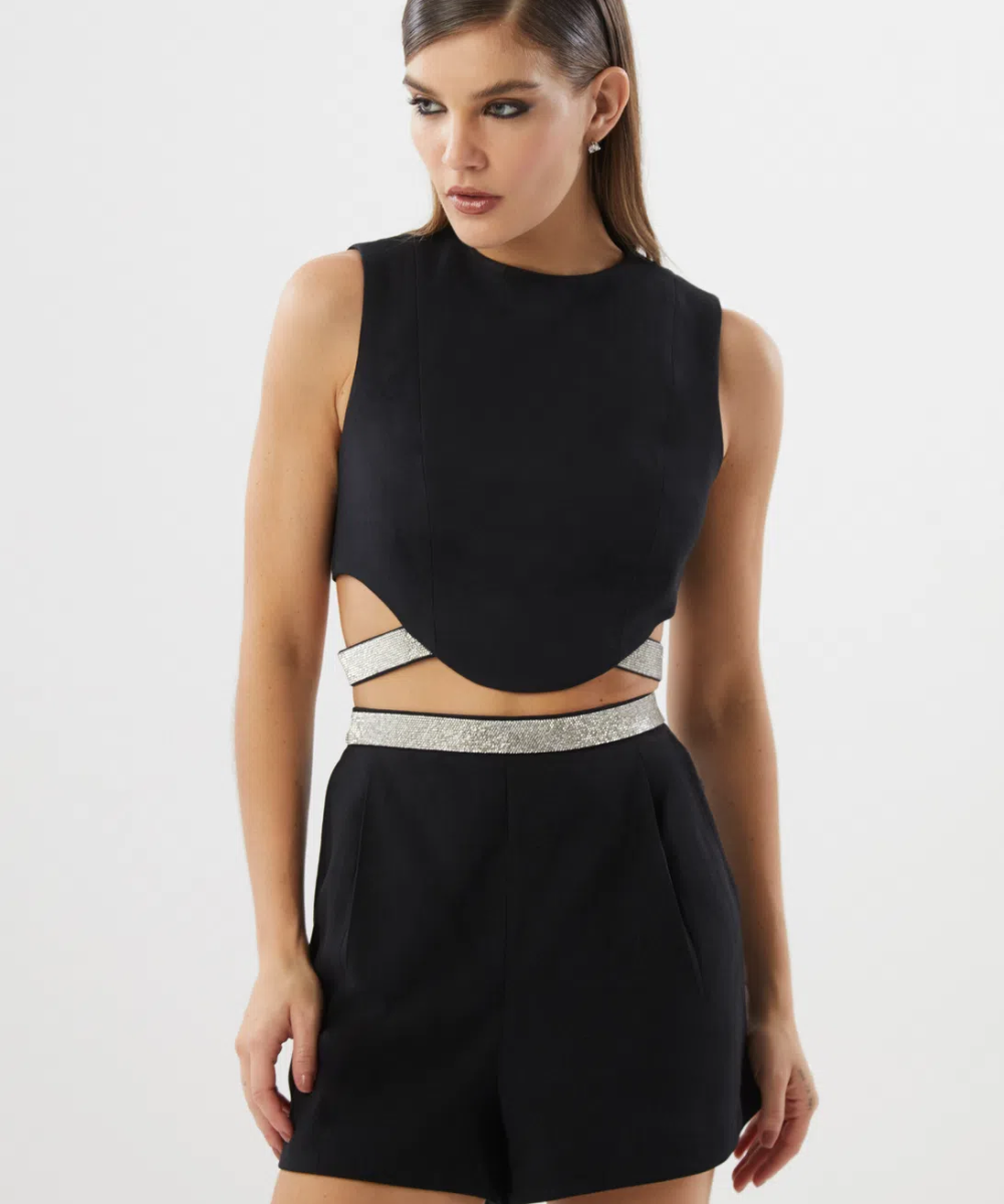 Alternative view of Short Harper Black - Nxt Lvl