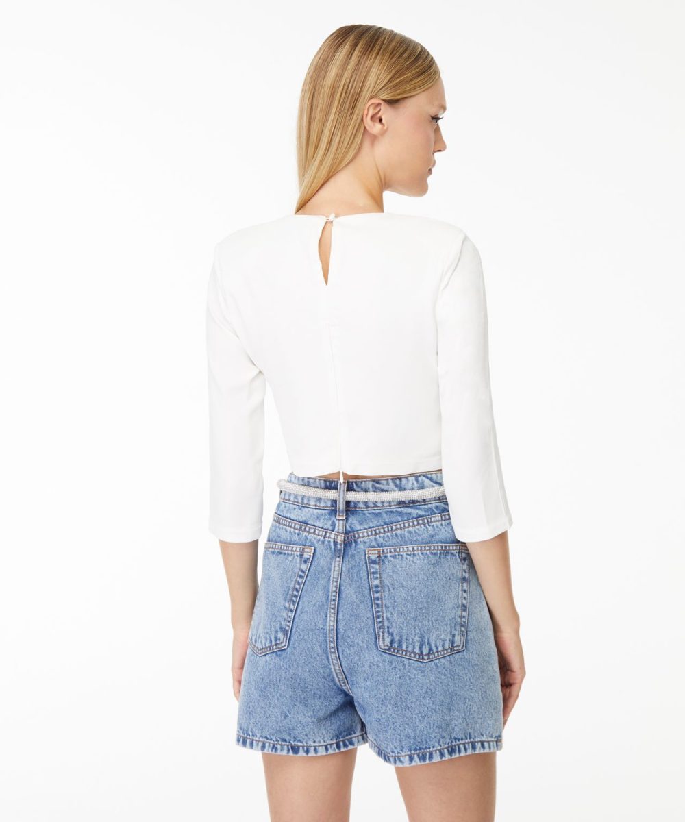 Alternative view of Blusa Lilly Off White - Nxt Lvl
