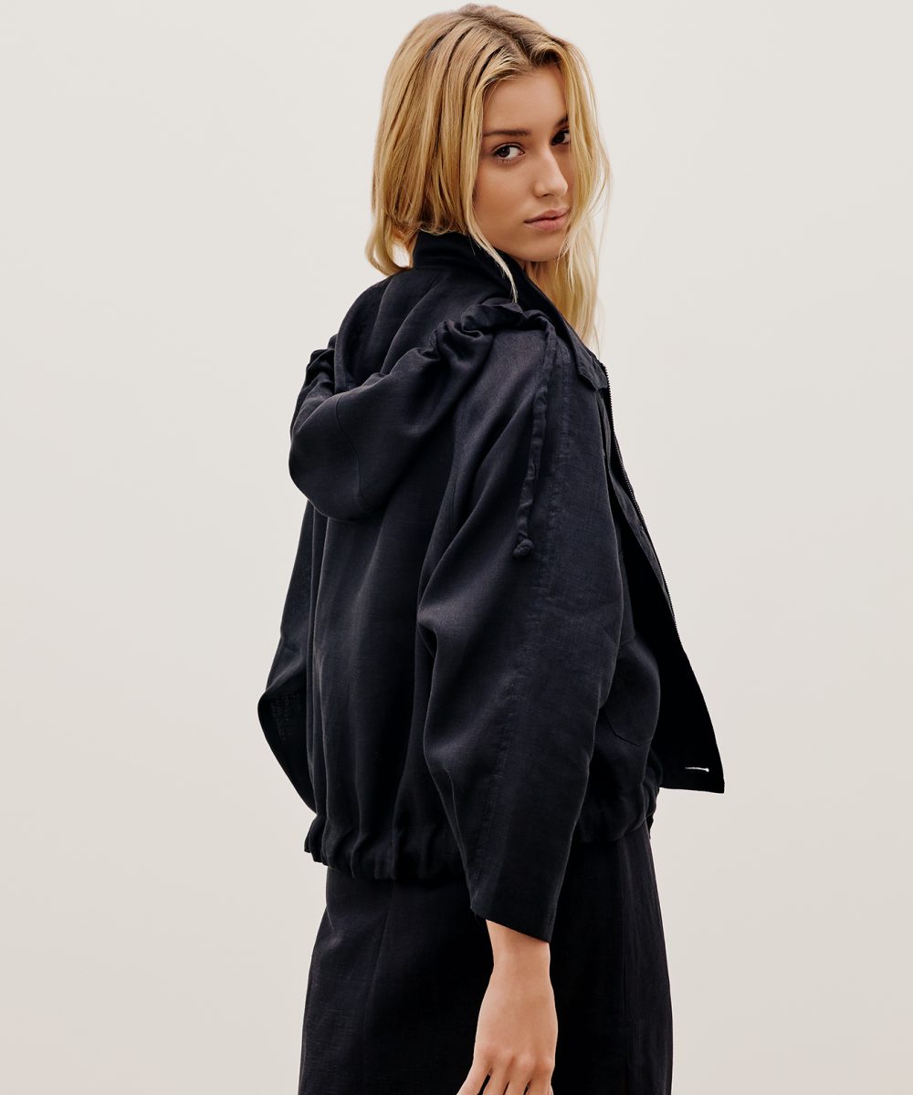 Alternative view of Jaqueta Yoko Black - Vix