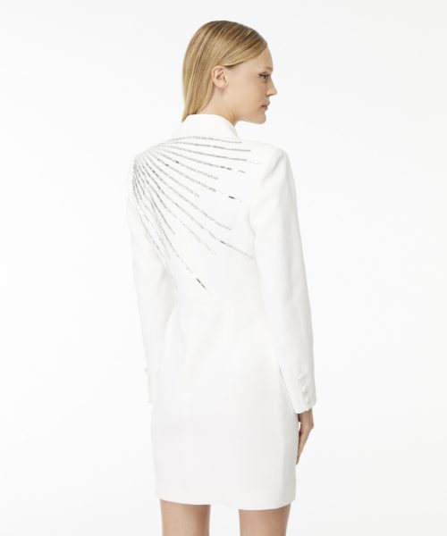 Alternative view of Vestido Blazer Ella Off White - Nxt Lvl
