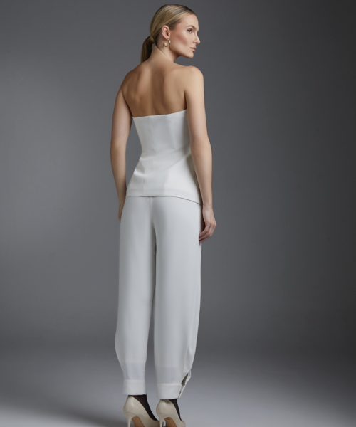 Alternative view of Corselet Lucy Off White - Iorane