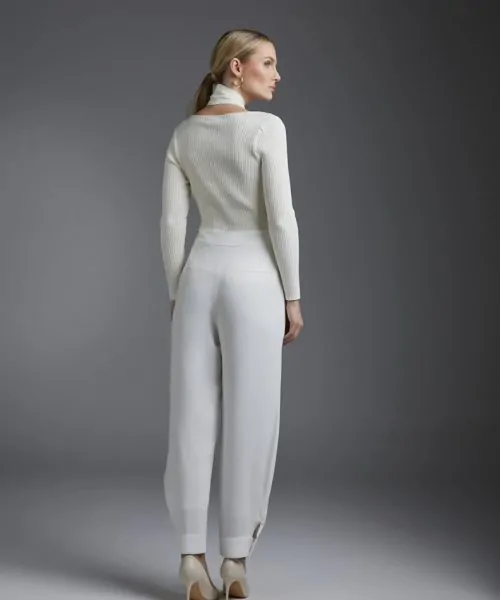 Alternative view of Calca Isabel Off White - Iorane