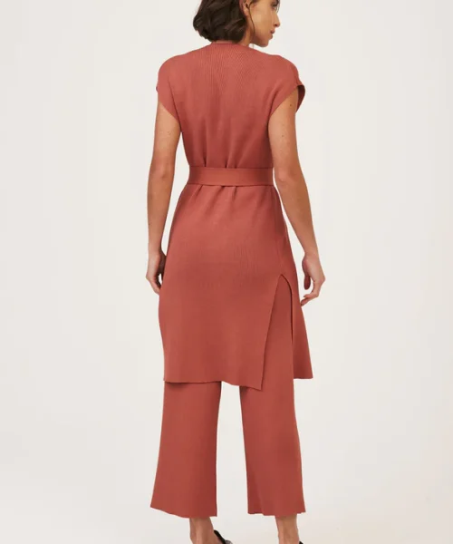 Alternative view of Colete em Tricot Canelado - Viviane Furrier