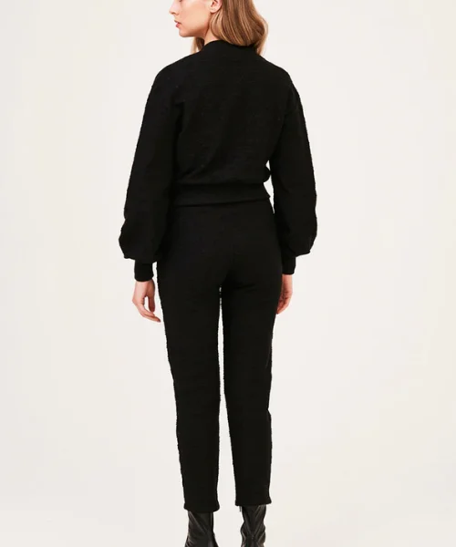 Alternative view of Mini Jaqueta em Tricot Tweed Check - Viviane Furrier