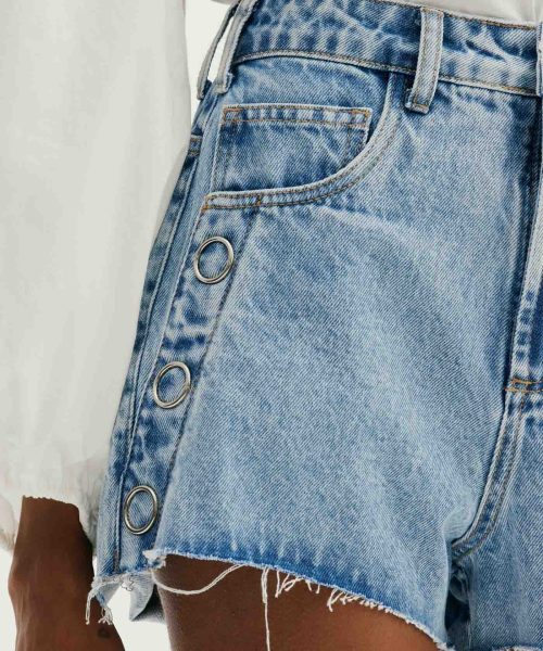 Alternative view of Short Jeans Comfort Super High - Amarante do Brasil