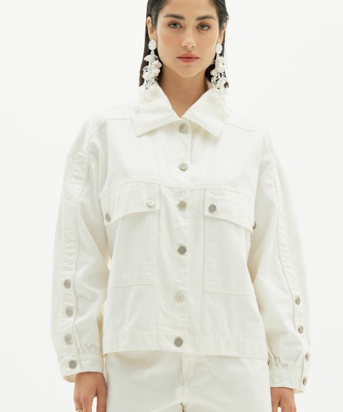 Alternative view of Jaqueta Sarja Alongada - Amarante do Brasil