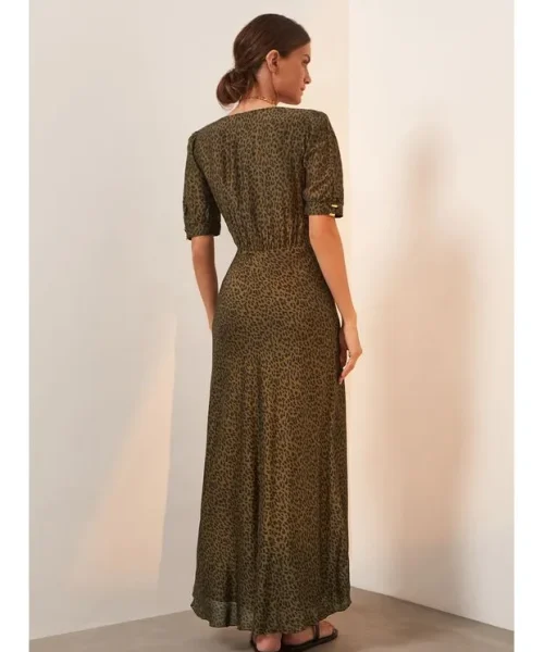 Alternative view of Vestido Midi Lorelay Rosewood - Vix