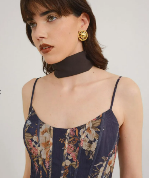 Alternative view of Vestido Manu Floral - Iorane