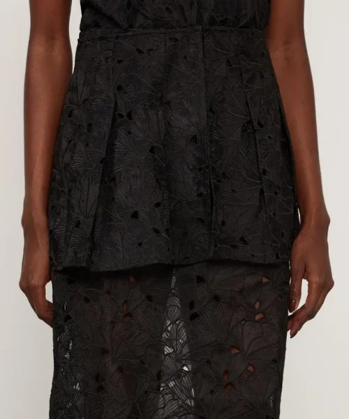 Alternative view of Saia Longa Reta Com Basqui - Animale