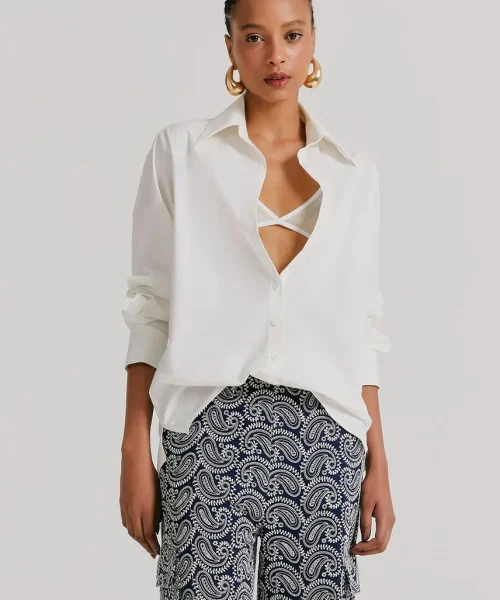 Alternative view of Camisa Ligia Off White -ByNV