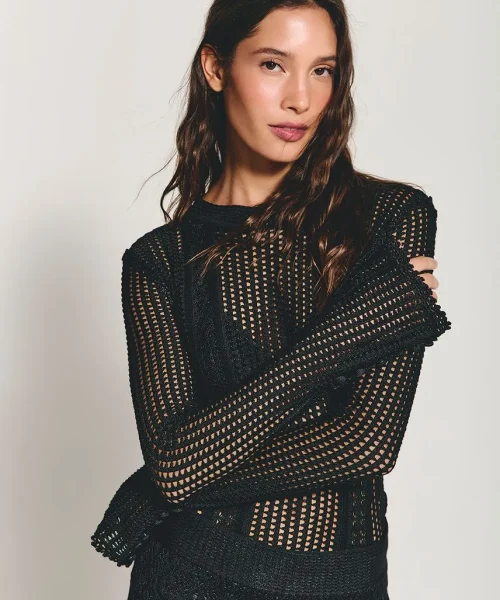 Alternative view of Body Tricot Sandra Preto - ByNV