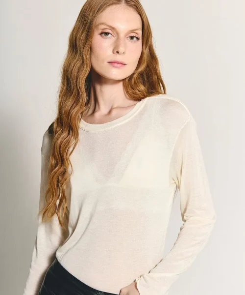 Alternative view of Blusa Lisandra Off White - ByNV