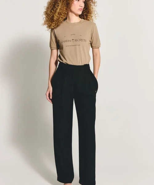 Alternative view of Calça Madalena Preto - ByNV