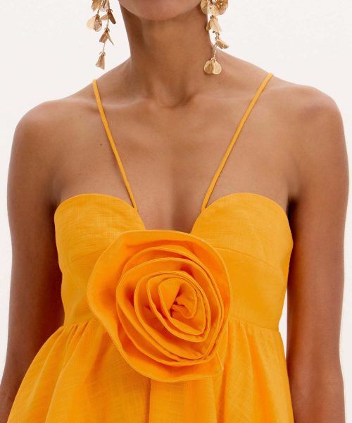 Alternative view of Vestido Curto Flor Removível - Amarante Do Brasil