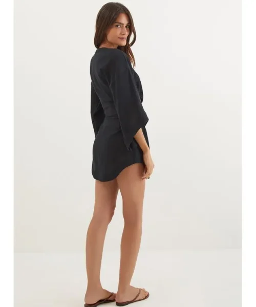 Alternative view of Saída Curta Yanka Black - ViX