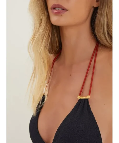 Alternative view of Vestido Longo Erica Serpentine - ViX