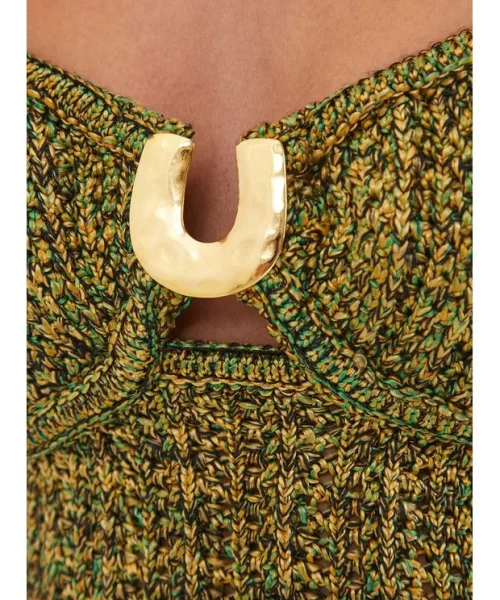 Alternative view of Top Aria Tricot Black - ViX