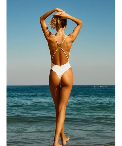 Alternative view of Maiô Cleo Cheeky White - ViX