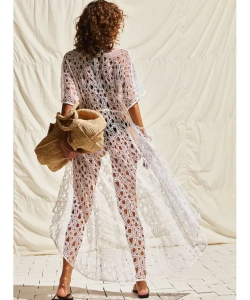 Alternative view of Saída Longa Arie Off White - ViX