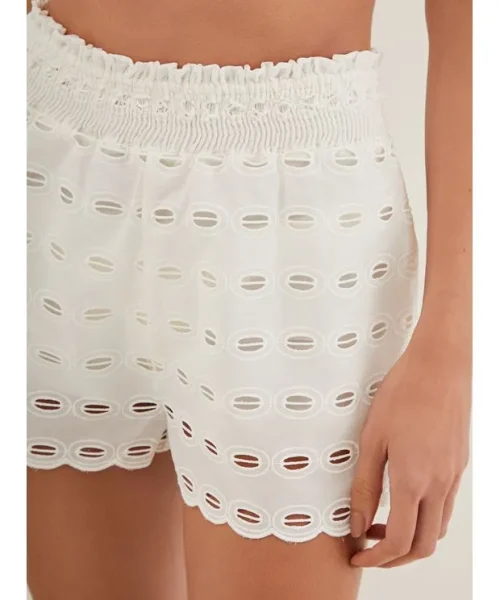 Alternative view of Short Babi Off White - ViX