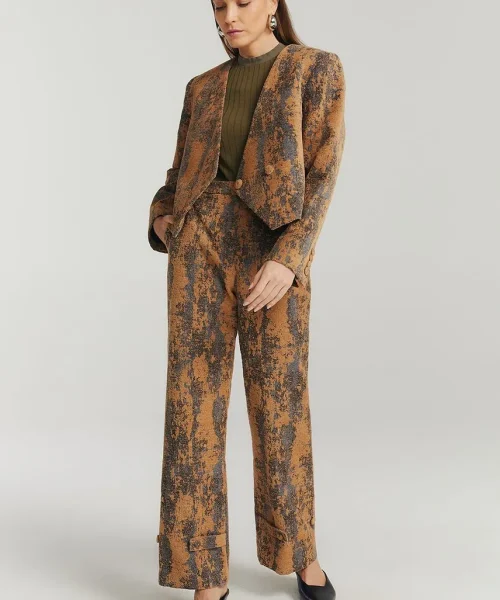 Alternative view of Calça Tamires Marrom Mascavo - ByNv