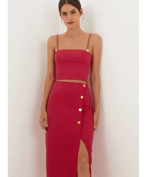 Alternative view of Saia Midi Alessia Summerwine - ViX