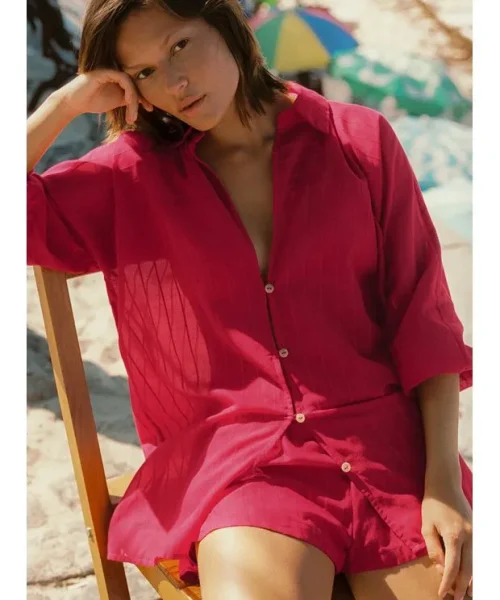 Alternative view of Camisa Manga Longa Moana Summerwine - Vix