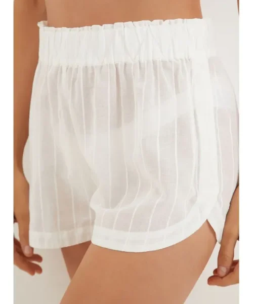 Alternative view of Short Lana Off White - Vix