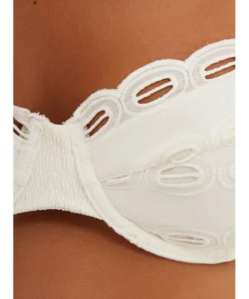 Alternative view of Top Aro Nissi Naya White - Vix