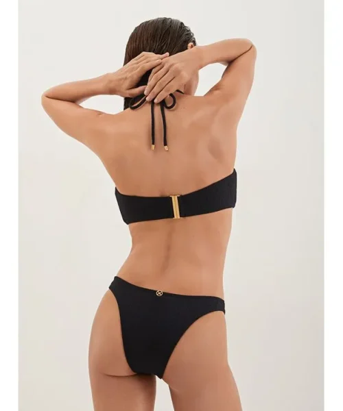 Alternative view of Calcinha Cleo Br Black - Vix