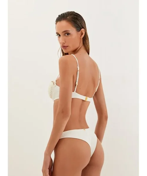 Alternative view of Calcinha Básica Cheeky White - Vix