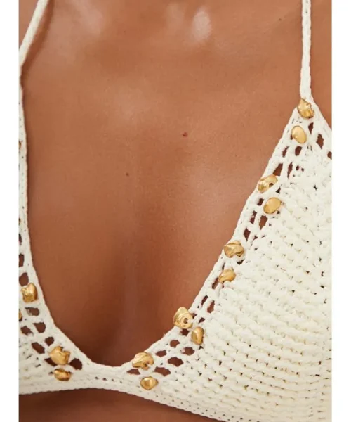 Alternative view of Top Tri Drew White - ViX