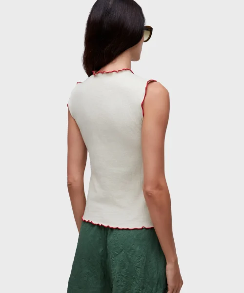 Alternative view of Algodão reciclado  Sleeveless Rug - Osklen