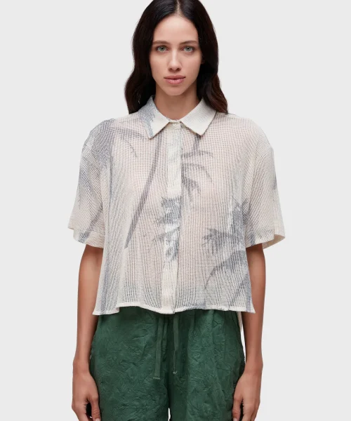 Alternative view of Camisa Manga Curta Tela Coqueiro - Osklen