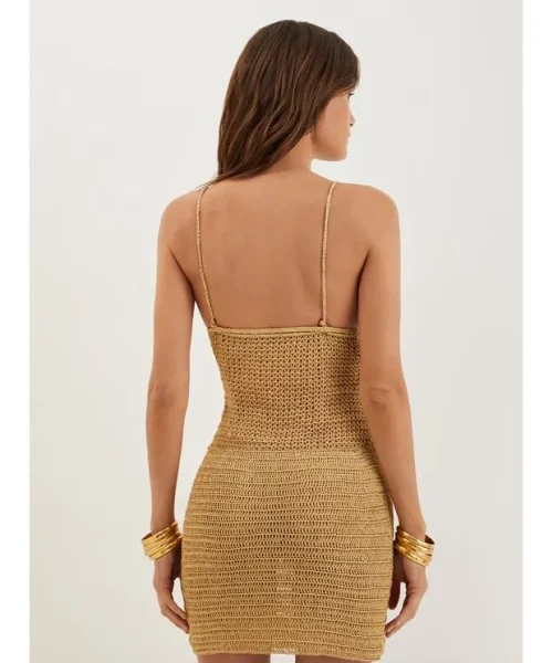 Alternative view of Vestido Nikolas Tricot Natural - Vix