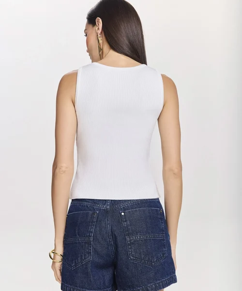 Alternative view of Short Jeans Essencial - Tufi Duek