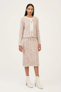 Casaqueto em Tricot Jacquard - Viviane Furrier