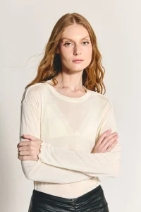 Blusa Lisandra Off White - ByNV